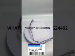 6162-55-8410 코마츠 SAA6D170E-2 엔진 6162558410 터보 오일 인렛 파이프 (굴삭기용)