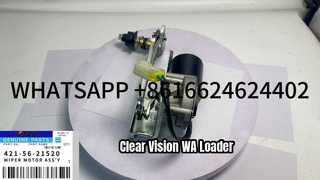 421-56-21520 KOMATSU 159800-4070 OEM 와이퍼 모터 ASSY WA100 WA200 WA300 WA400 WA500 WA600 W에 적합