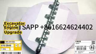 KBZE 375-2649 T410594 CAT C7.1 디젤 엔진 커먼 레일은 E320 E323 E326 E329 E330 굴삭기에 적합합니다.