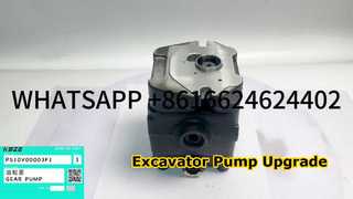 NACHI PS10V00003F1 SK55 CX55B 소형 굴삭기용 KOBELCO 케이스 유압 기어 펌프 교체