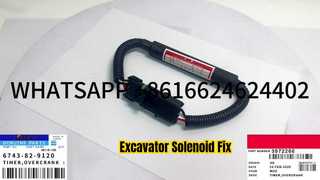 KBZE 6743-82-9120 2868039 FLAMEOUT 솔레노이드 시간 오버크랭크 3972266 37B0099 SY215 XE215 LG922E JS용