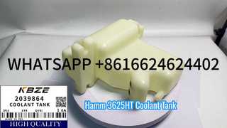 KBZE OEM 품질 2039864 HAMM 3625HT 롤러 압축기용 냉각수 탱크 교체