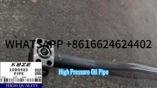 LiuGong CLG922E 굴삭기용 KBZE 버킷 실린더 리턴 오일 파이프 10D0985 – 고압 저항