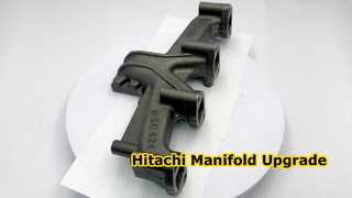 KBZE 8-94366021-0 배기; 매니폴드 4BD1 4BG1 히타치 EX120 EX135 ZAX110 ZAX130 ZAX160 ZAX180