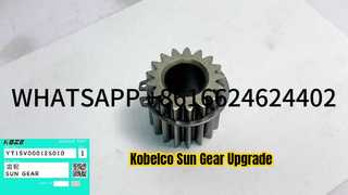 KBZE 교체 Kobelco YT15V00012S010 최종 드라이브 Sun Gear는 SK70 SK75 SK80 굴삭기 여행 Mo에 적합합니다.