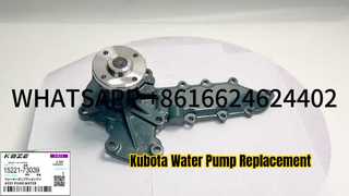 KBZE 15221-73039 KUBOTA D1703 V2203 V2403 U40 U50 KX151 KX161용 엔진 워터 펌프