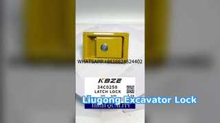 KBZE OEM 측면 도어 잠금 장치 34C0250 LIUGONG CLG922E CLG922D CLG922F 굴삭기 사용에 적합