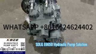 KBZE 4120017612 SDLG E6650 E6600 유압 펌프 HENGLI 인라인 (V90N252DPHRE1_F1S7B1NGM-T4K2)