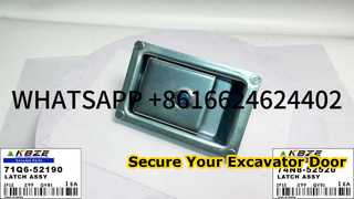 KBZE 71Q6-52190 71EE-52520 HYUNDAI-7/9 74N8-52520 측면 도어 잠금 장치 R140 R170 R210 R220 R260 R290 R300