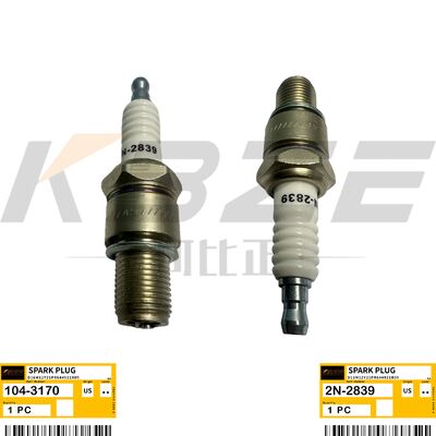 KBZE 2N-2839 CAT 104-3170 128-6238 SPARK PLUG REPLACE FOR G3304 G3306 G3406 G3408 G3412 ENGINE