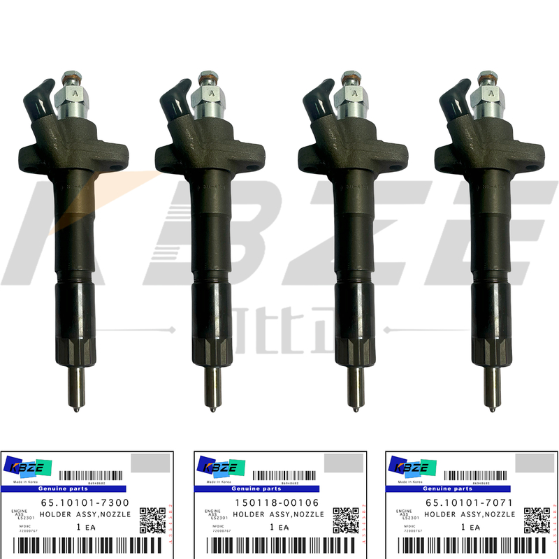 150118-00106 DOOSAN DAEWOO DE12 ENGINE 65.10101-7300 65.10101-7071 INJECTOR ASSY FOR DH370 DH420 DH500 EXCAVATOR