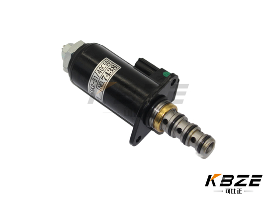 고품질 YB35V00006F1 KDRDE5KR-31-40C50-213 KOBELCO SK200-6E SK230-6E SK290-6E에 대한 솔레노이드 밸브 교체