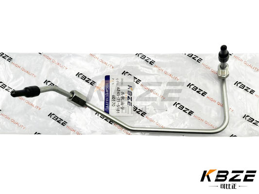 KOMATSU 6245-71-5181 6245715181 SAA6D170E 엔진에 대한 일반 철도 파이프 교체