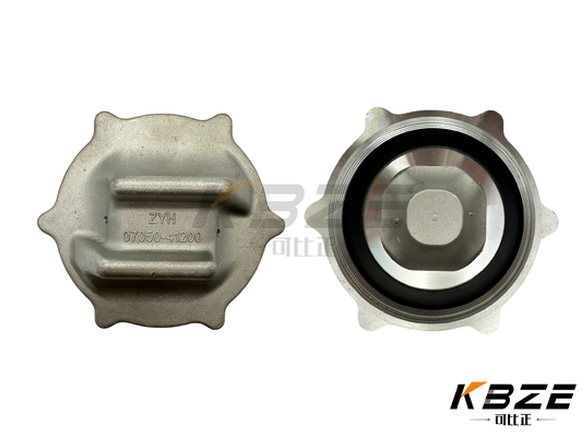 KOMATSU 07050-41200 0705041200 연료 탱크 캡 / 연료 채울기 캡 발굴기 볼도저 PC300 PC400 PC650에 대한 교체