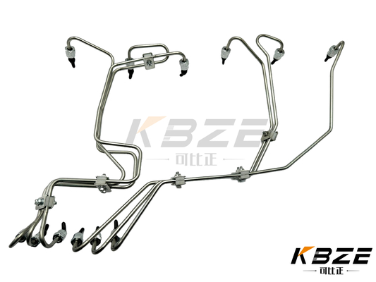 4D102 KOMATSU 발굴기용 엔진 고압 연료 주입기 파이프 세트