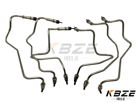 고품질 KOMATSU SAA6D140E-5 PC650 6261-71-5110 6261-71-5120 연료 주입 파이프 / 고압 연료 라인 검사