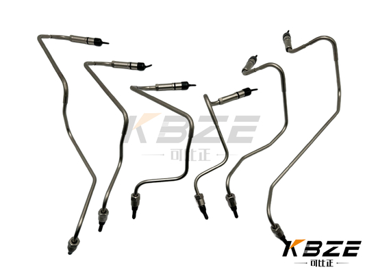 고품질 KOMATSU SAA12V140E-3 오른쪽 6219-71-4111 6219-71-4121 연료 주입 파이프 / 고압 연료 라인 ASSY
