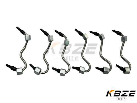 6PCS 고품질 볼보 D6D EC210B EC240B EC290B VOE20460100 20460100 연료 주입 파이프 / 고압 연료 라인 평가