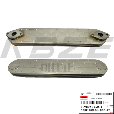 ISUZU 엔진 6WG1 5P 오일 쿨러;CORE 8-98048140-0 8-98048140-1 FITS ZAX450 ZAX520 ZAX850 발굴기