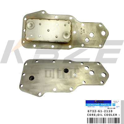 5P 모터 오일 냉각 코어 KOMATSU 4D102 6732-61-2110 커민스 4BT 발굴기 엔진