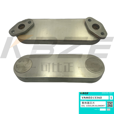 KOBELCO 6D31 6D34 엔진 VAME013360 5P 오일 쿨러 코어