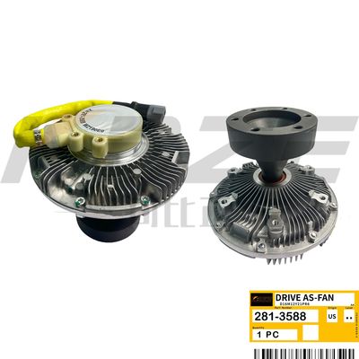 KBZE 281-3588 2813588 CAT 3066 C6.4 FAN FITS E320D E321D E323D 발굴기