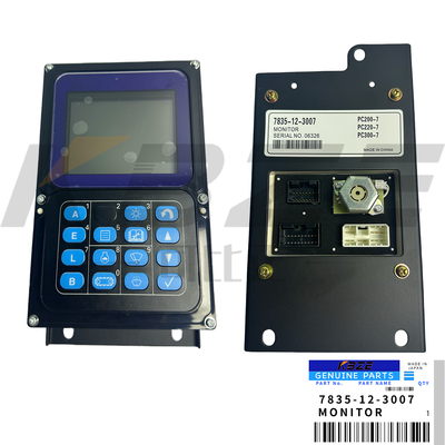 KOMATSU 굴삭기 모니터 어셈블리 7835-12-3007 OEM PC120-7 PC200-7 PC300-7 PC460-7용