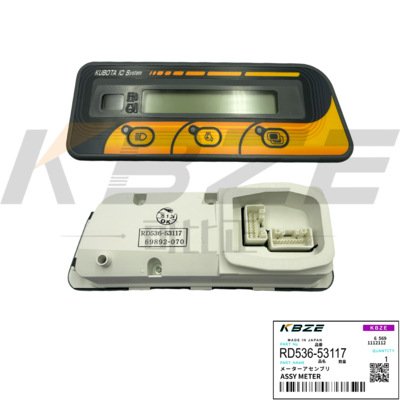 KUBOTA 미니 굴삭기 모니터 어셈블리 RD536-53113 OEM 블랙 ABS