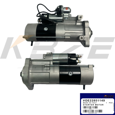 22851149 VOLVO D6E VOE22851149 24V 12T 5.5KW EC210 EC290 굴삭기용 시동 모터