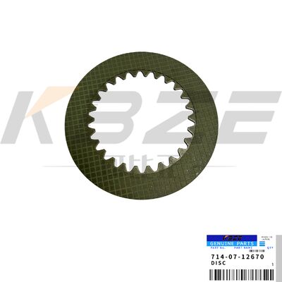 KBZE 714-07-12670 7140712670 OEM 품질 마찰 디스크 KOMATSU WA200 WA250 WA300 WA320 WA380 WA400 WA450 WA480 HM250 HM300 HM400