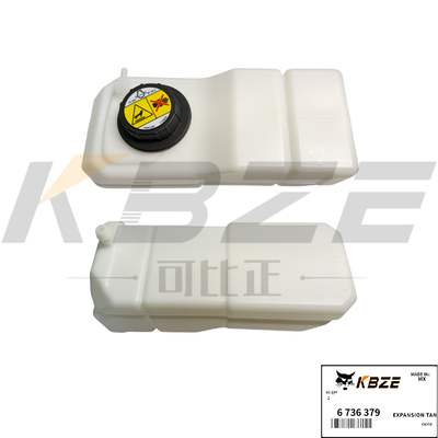 ABS 재료 냉각 용액 탱크 OEM 6736379 Bob Cat T140 S130 스키드 스티어 로더 교체
